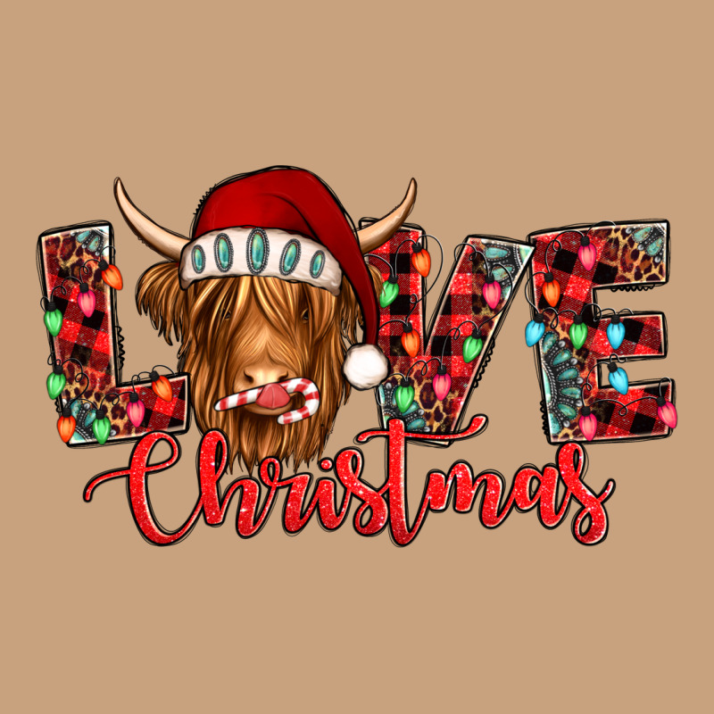 Love Christmas Highland Cow And Turquoise Gemstone Vintage Tee by Jasminsmagicworld | Teevron