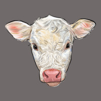 Charolais Calf Face Urban Heavy Tee | Teevron