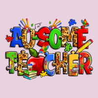Ausome Autism Teacher Ladies Tee | Teevron