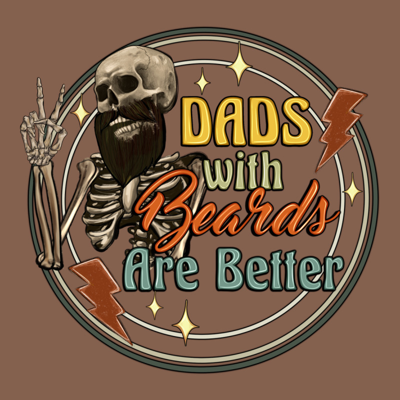 Dads With Beards Are Better Zipper Hoodie by Artiststas | Teevron