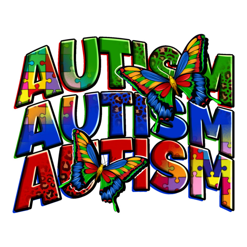 Autism Autism Autism Ladies Tee by Zillion Design Studio | Teevron