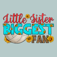 Little Sister Biggest Fan Heavy Core Tee | Teevron