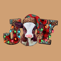 Joy Baby Cow Christmas Vintage Tee | Teevron