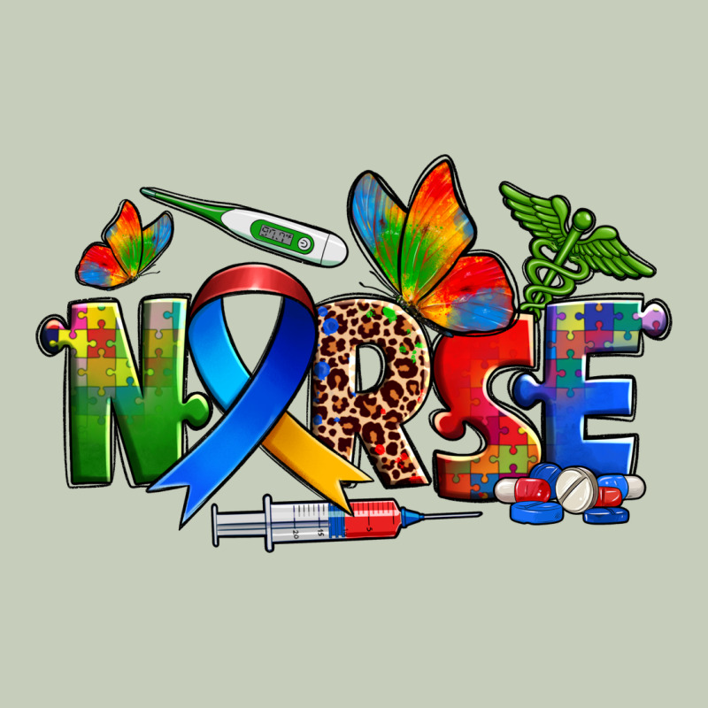 Autism Nurse Ladies Tee by Zillion Design Studio | Teevron