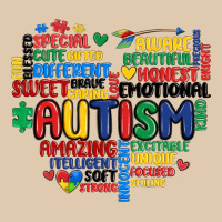 Autism Heart Heavyweight Sweatshirt | Teevron
