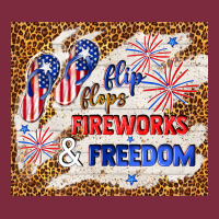 Flip Flops Fireworks & Freedom 4th Of July Premium Hoodie | Teevron