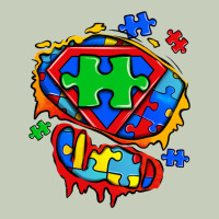Autism Superhero Ripped Tshirt Ladies Tee | Teevron
