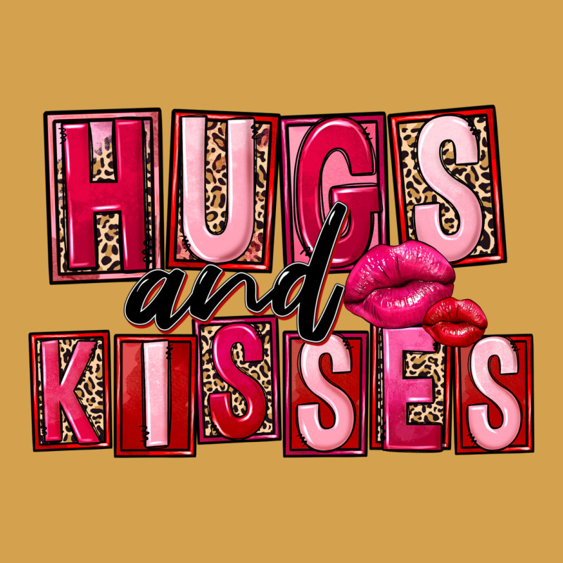 Hugs And Kisses Valentine's Day Urban Hoodie by FaDigitalArtStudio | Teevron