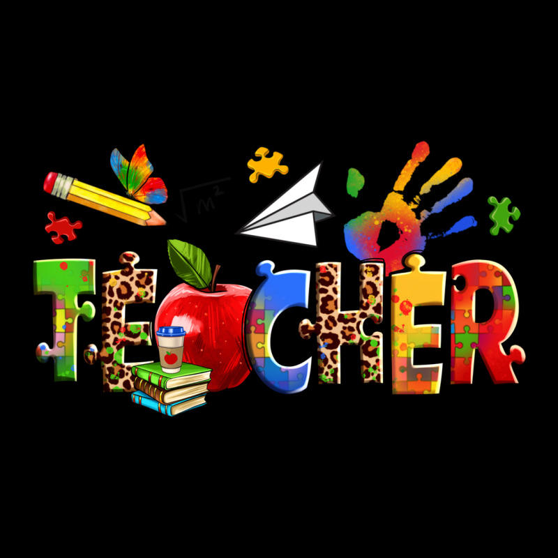 Autism Teacher Ladies Tee by Zillion Design Studio | Teevron