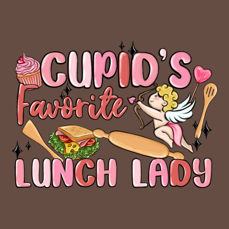 Cupid's Favorite Lunch Lady Long Sleeve Tee by MaliasSmallBusiness | Teevron