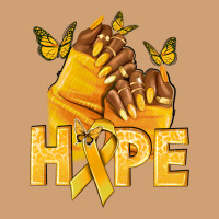 Hope Yellowribbonchildhood Cancer Nails Vintage Tee | Teevron