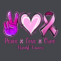 Peace Love Cure Breast Cancer Long Sleeve Tee | Teevron