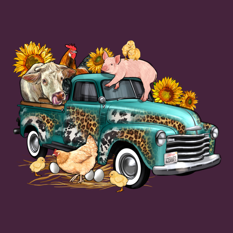 Western Farm Truck Coop Animals Farm Animals Premium Tee by FaDigitalArtStudio | Teevron