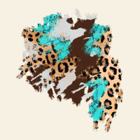 Cowhide Leopard Turquoise Patch Vintage Tee | Teevron