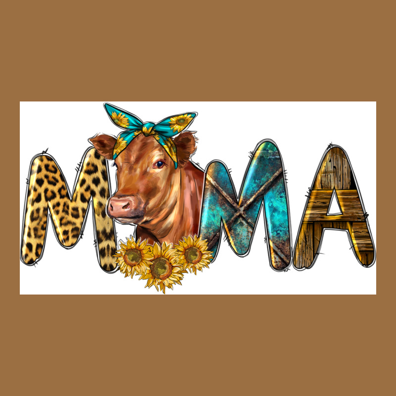 Western Cow Red Angus Mama Vintage Tee by LillyAllenDesigns | Teevron