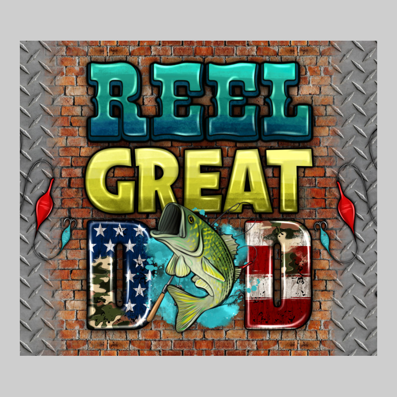 Reel Great Dad Premium Tee by HRA Design Shop | Teevron