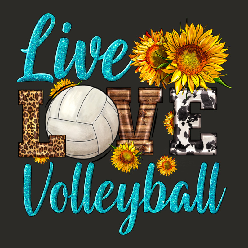 Live Love Volleyball Heavy Core Tee by HRA Design Shop | Teevron