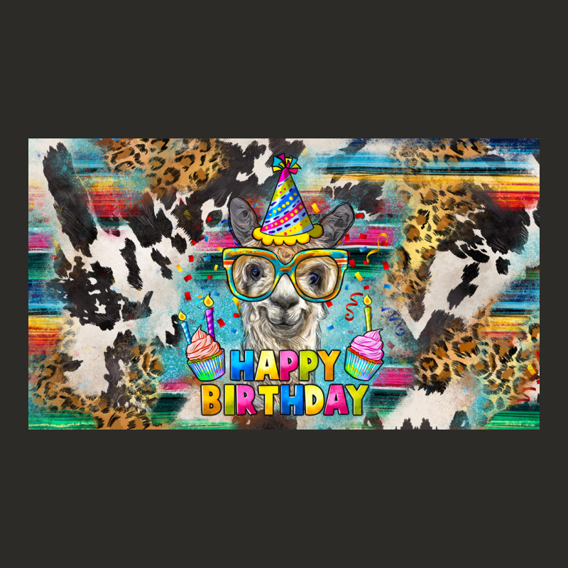 Happy Birthday Alpaca Blue Cup Heavy Core Tee by BarkalooDesign | Teevron