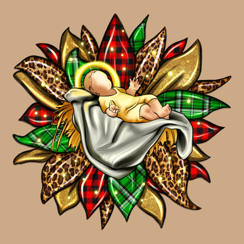Christmas Baby Jesus Sunflower Vintage Hoodie by Jasminsmagicworld | Teevron
