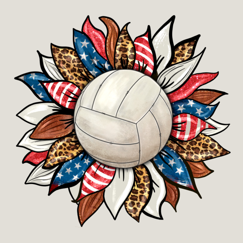 Volleyball Sunflower Heavy Core Tee by HRA Design Shop | Teevron