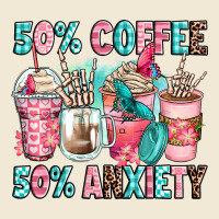 50 Coffee 50 Anxiety Coffee Cups Ladies Tee | Teevron