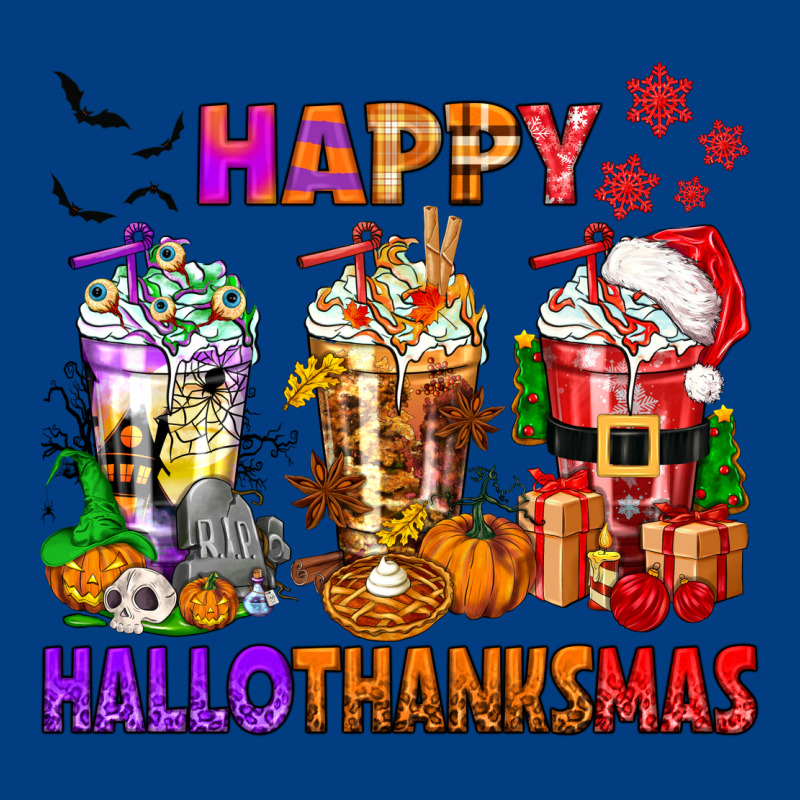 Happy Hallothanksmas Coffee Cups Premium Sweatshirt by texasbilliewilder | Teevron