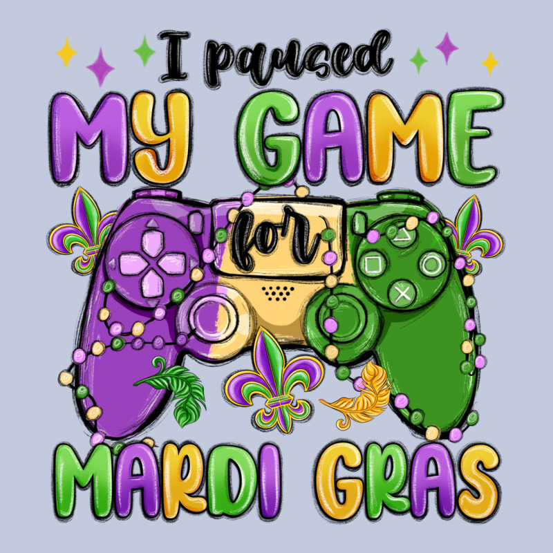 I Paused My Game For Mardi Gras Long Sleeve Tee by MaliasSmallBusiness | Teevron