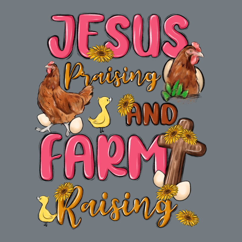 Jesus Praising And Farm Raising Heavyweight Sweatshirt by MaliasSmallBusiness | Teevron