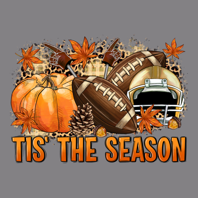 Tis' The Season Football And Light Yellow Helmet Heavyweight Hoodie by NancyCooperArtShop | Teevron