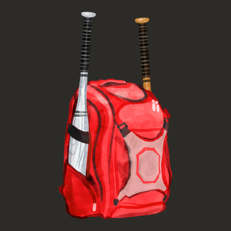 Red Bat Backpack Fa Element Heavy Core Tee by FaDigitalArtStudio | Teevron