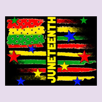 Juneteenth American Flag Premium Hoodie | Teevron