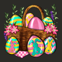 Easter Eggs With Basket Easter Day Heavy Core Tee | Teevron