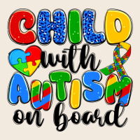Child With Autism On Board Zipper Hoodie | Teevron