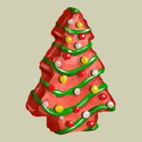Red Christmas Cake Fa Element Heavy Core Tee | Teevron