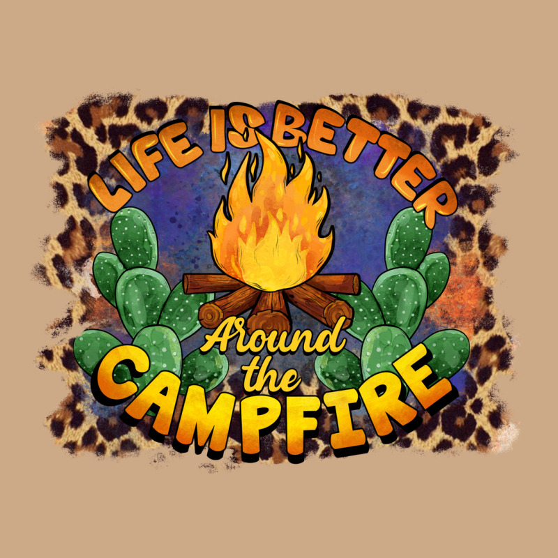 Life Is Better Around The Campfire Vintage Hoodie by BarkalooDesign | Teevron