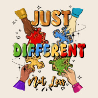 Just Different Not Less Zipper Hoodie | Teevron