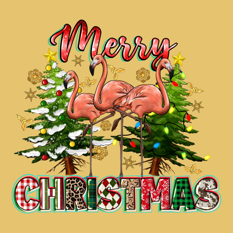 Merry Christmas Flamingo Premium Sweatshirt by texasbilliewilder | Teevron