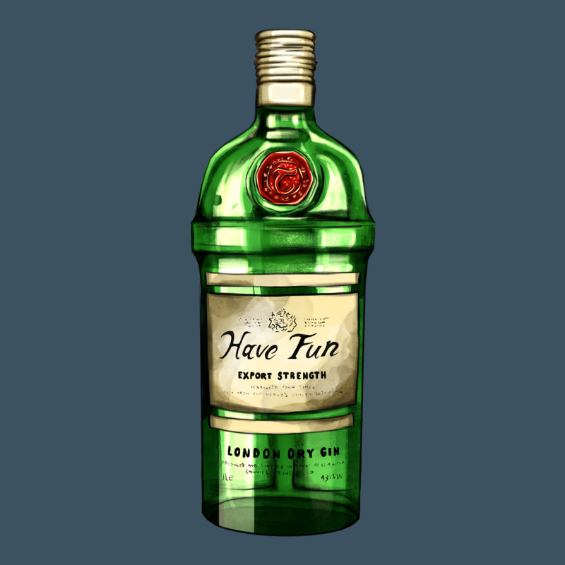 Have Fun Gin Bottle Urban Heavy Tee by AdoDesignShop | Teevron