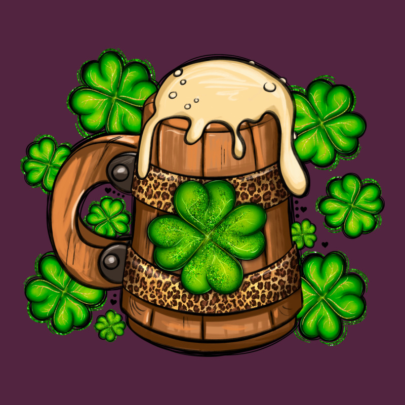 St. Patrick's Beer And Shamrock Urban Hoodie by OliviaCreatesArt | Teevron
