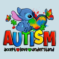 Autism Stitch Accept Love Understand Ladies Tee | Teevron