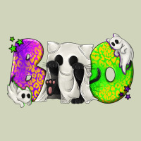Boo Ghost Cat Heavyweight Hoodie | Teevron