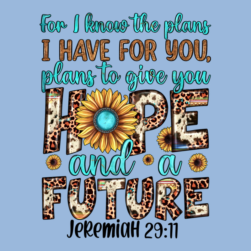 For I Know The Plans I Have For You Plans To Give You Hope And A Futur Premium Hoodie by JahusDesignShop | Teevron