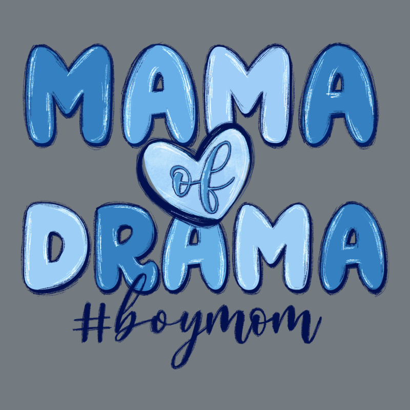 Mama Of Drama Boy Mom Heavyweight Sweatshirt by MaliasSmallBusiness | Teevron