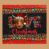 Love Christmas Highland Cow And Turquoise Gemstone Vintage Tee | Teevron