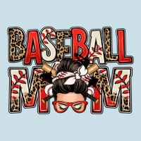 Baseball Mom Messy Bun Ladies Tee | Teevron