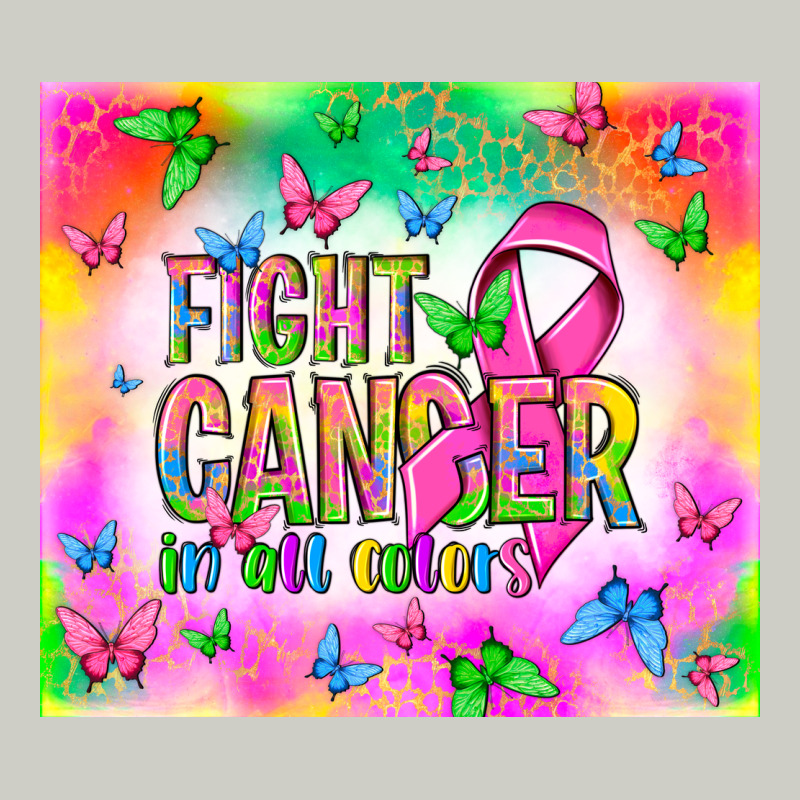 Fight Cancer In All Colors Heavyweight Hoodie by NancyCooperArtShop | Teevron