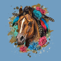 Quarter Horse Floral Urban Heavy Tee | Teevron