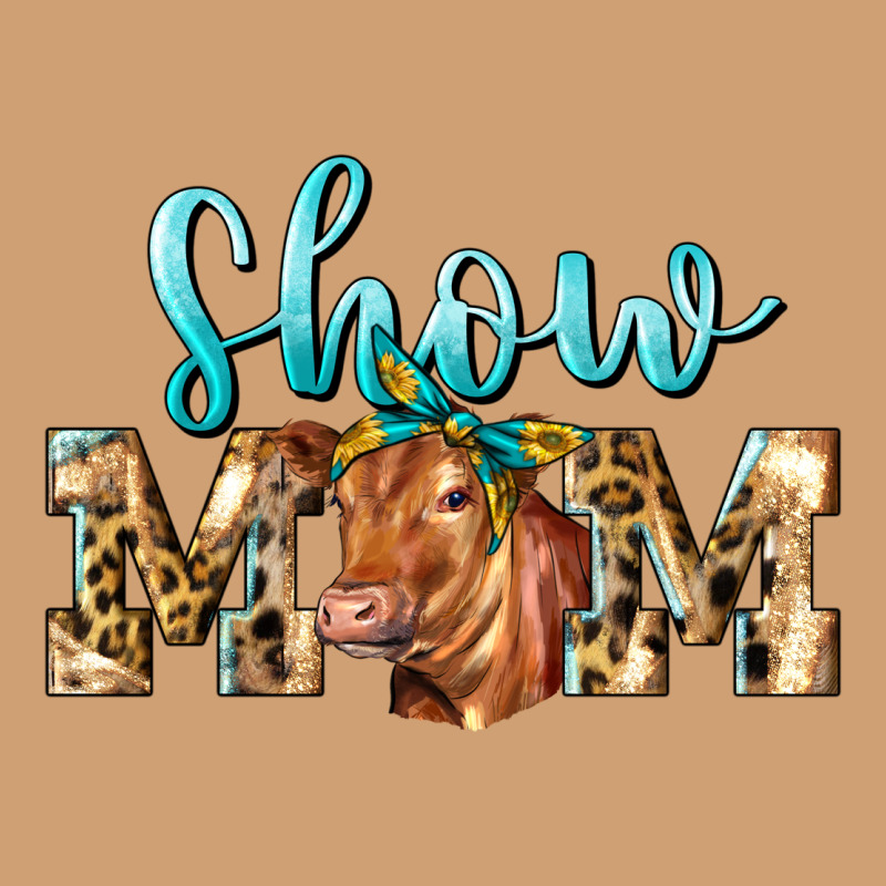 Western Show Mom Red Angus Vintage Tee by LillyAllenDesigns | Teevron