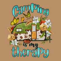 Camping Is My Therapy Vintage Hoodie | Teevron