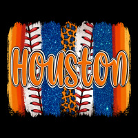 Houston Baseball Team Spirit Brushstrokes Zipper Hoodie | Teevron